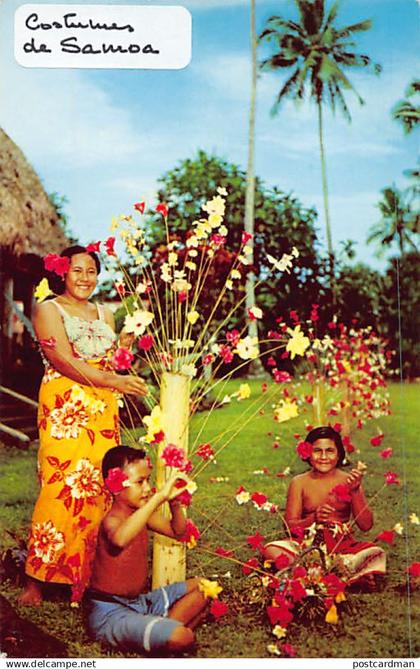 Samoa - Flowerpiece - Publ. Stinsons