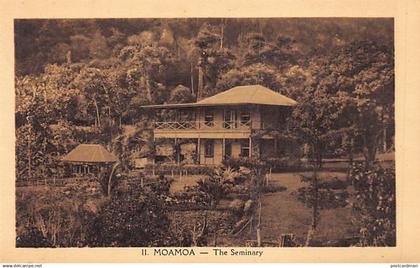 Samoa - MOAMOA - The seminary - Publ. unknown 11