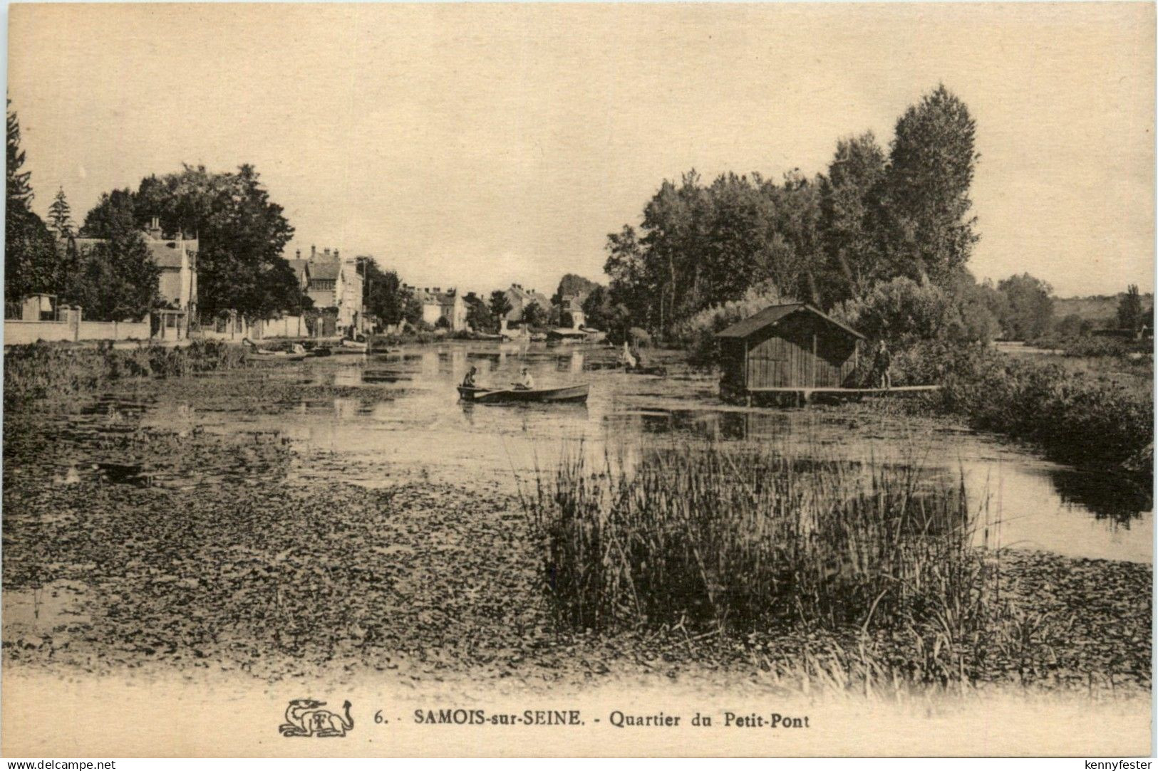 Samois sur Seine - Quartier du Petit Pont