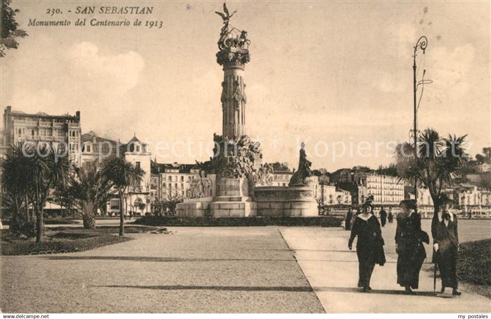 San Sebastian  Pais Vasco ES Monumento del Centenario