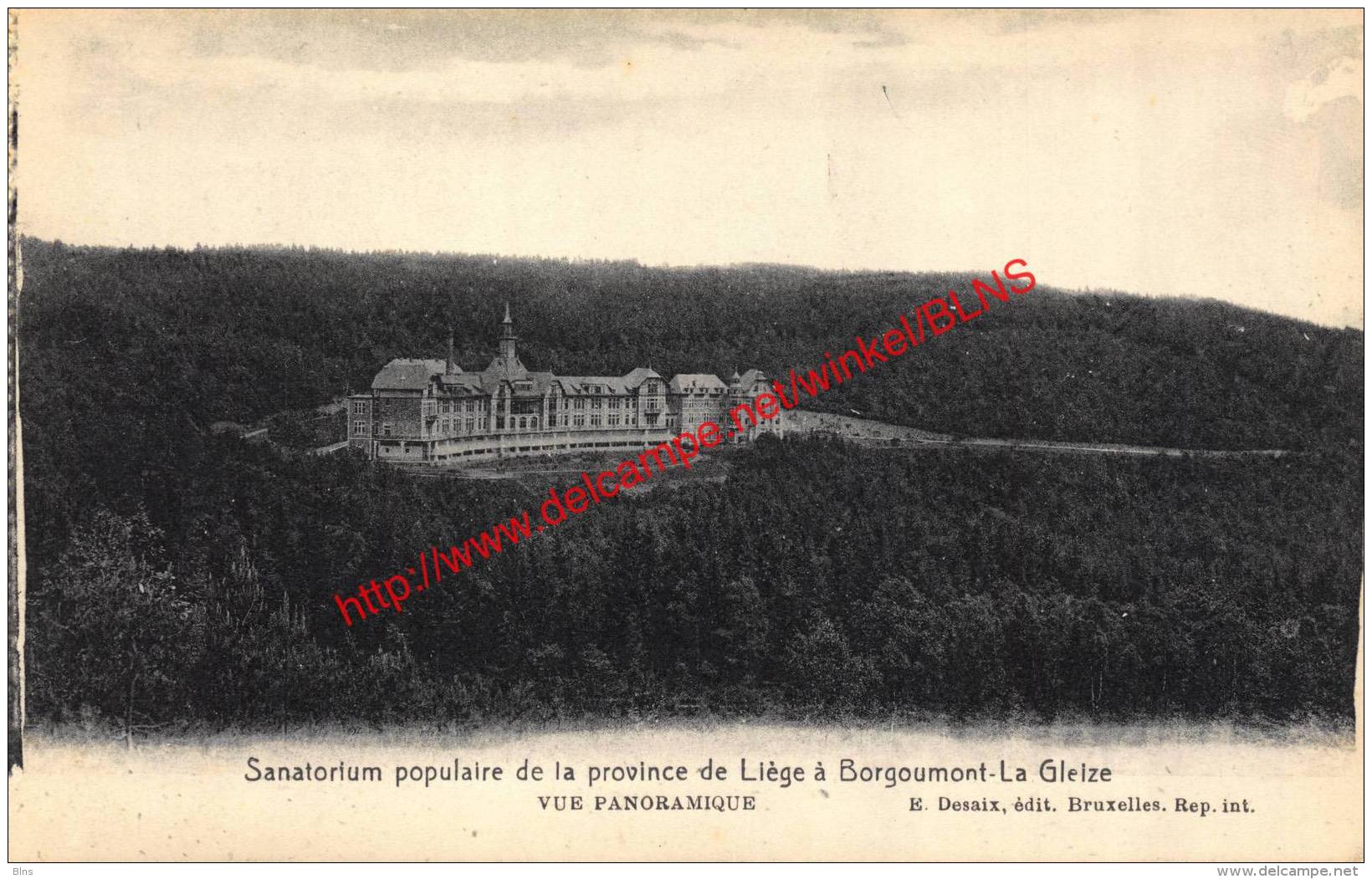 Sanatorium populaire de la province de Liège à Borgoumont - La Gleize