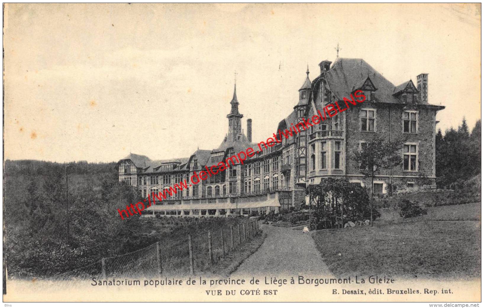 Sanatorium populaire de la province de Liège à Borgoumont - La Gleize