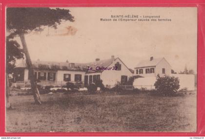 AFRIQUE---SAINTE-HELENE---Ile--Longwood--Maison de l'Empereur sauvé des Termites