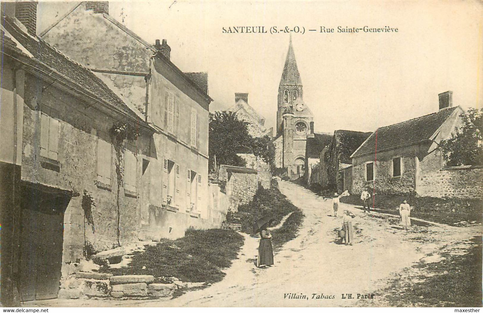 SANTEUIL rue Sainte Geneviève