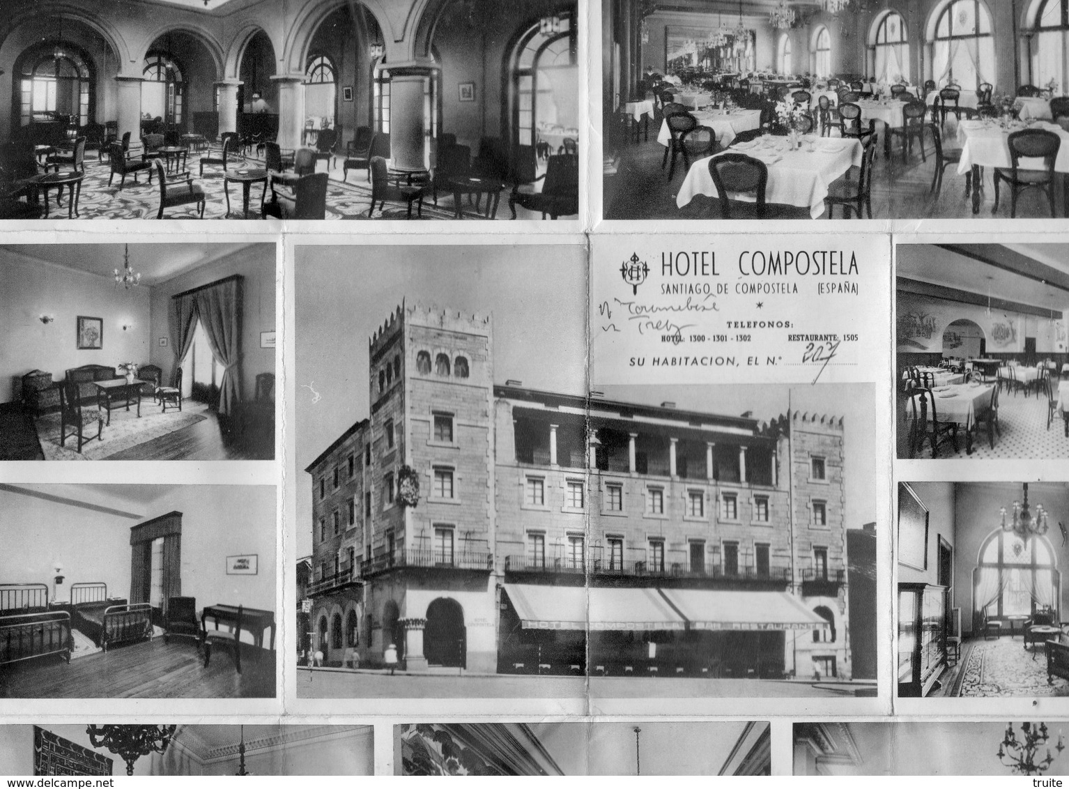 SANTIAGO-DE-COMPOSTELA HOTEL COMPOSTELA (DOCUMENT PUBLICITAIRE)