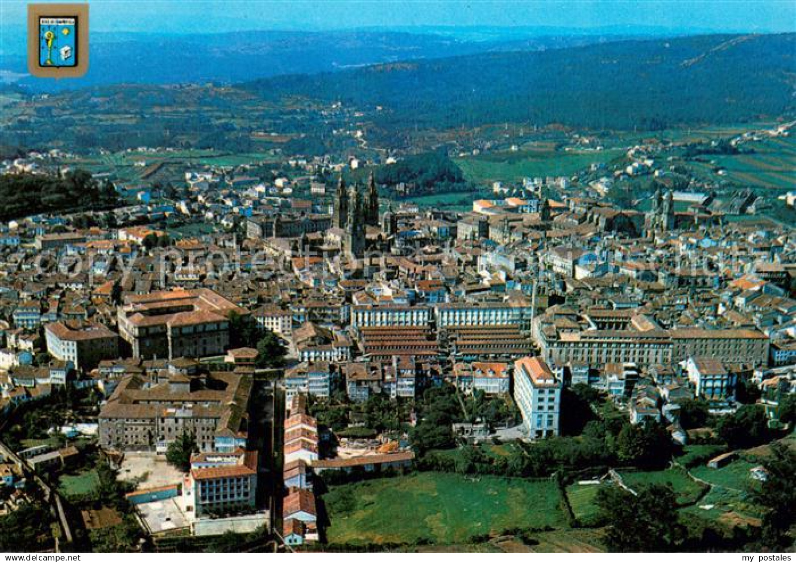 Santiago de Compostela Vista aérea