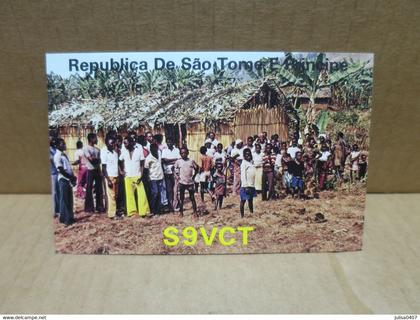 SAO TOME ET PRINCIPE carte radio amateur