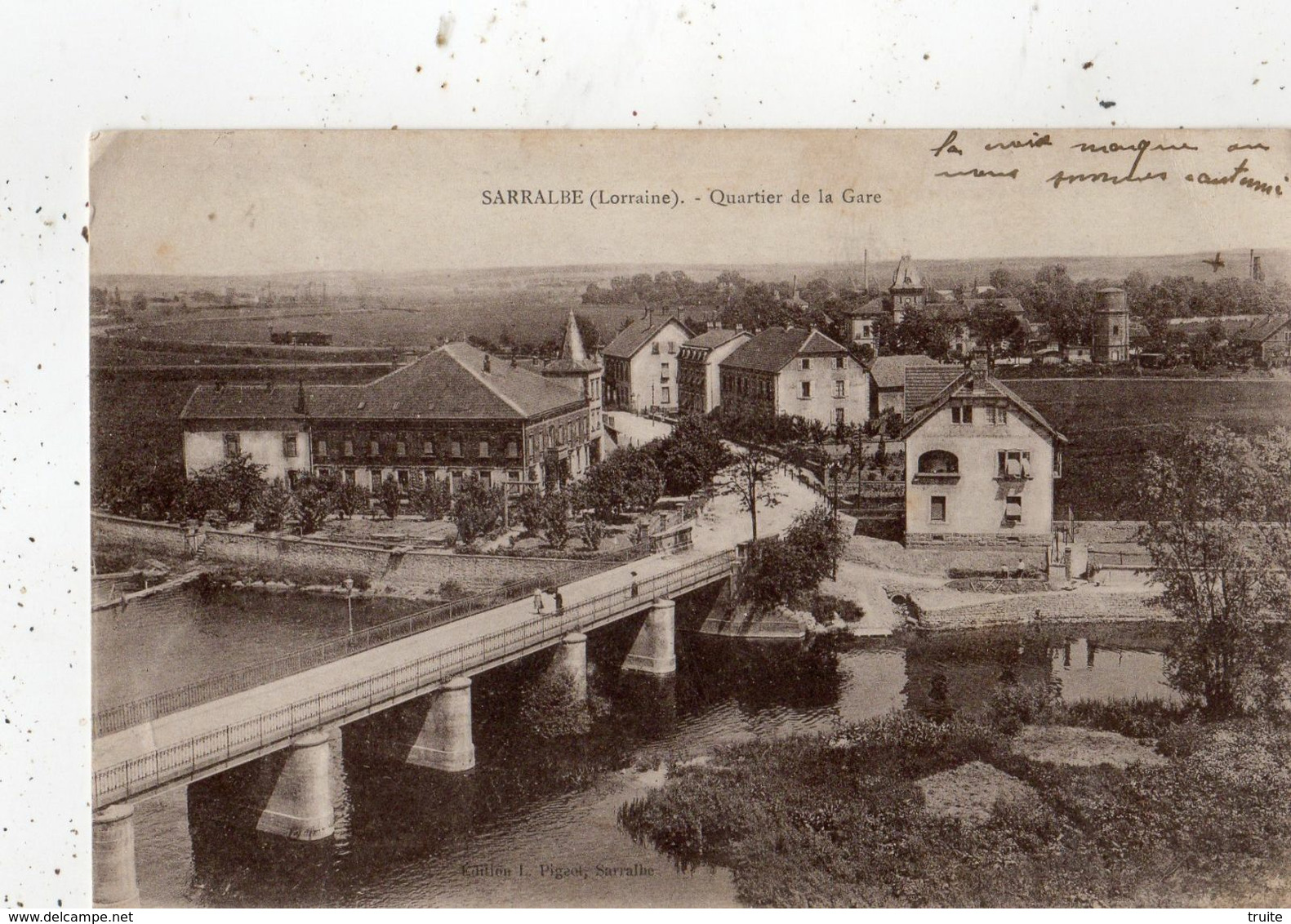 SARRALBE QUARTIER DE LA GARE