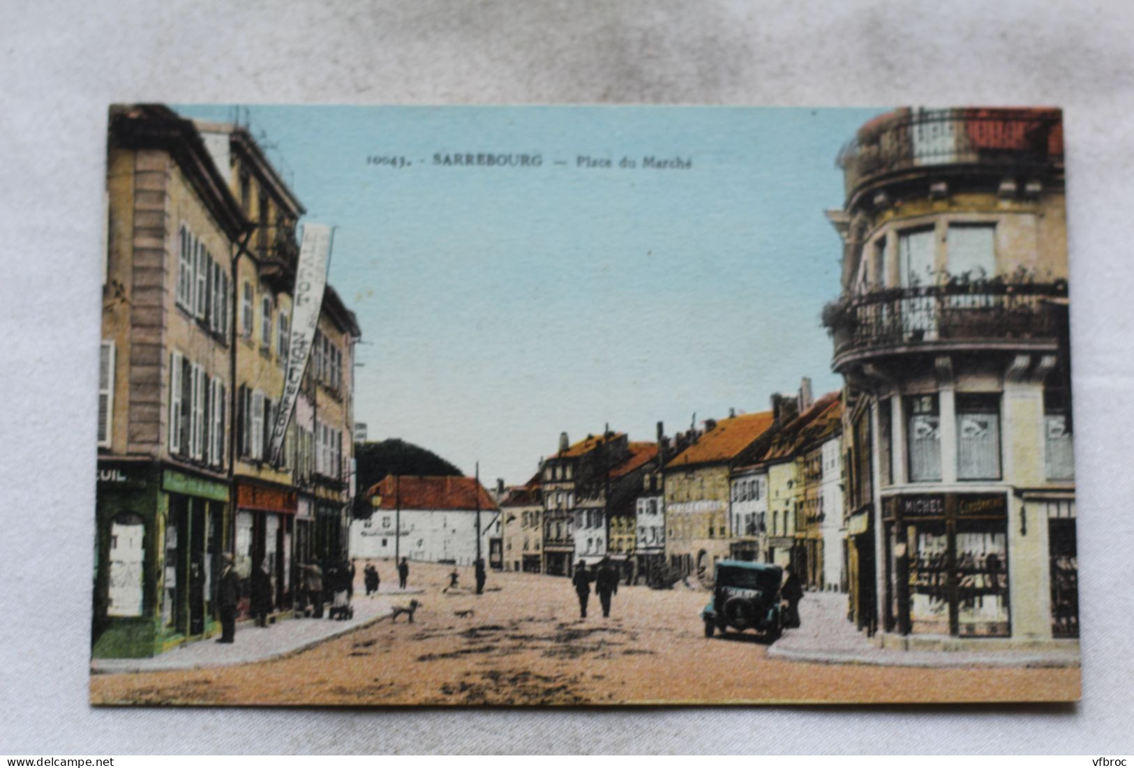 Sarrebourg, place du marché, Moselle 57