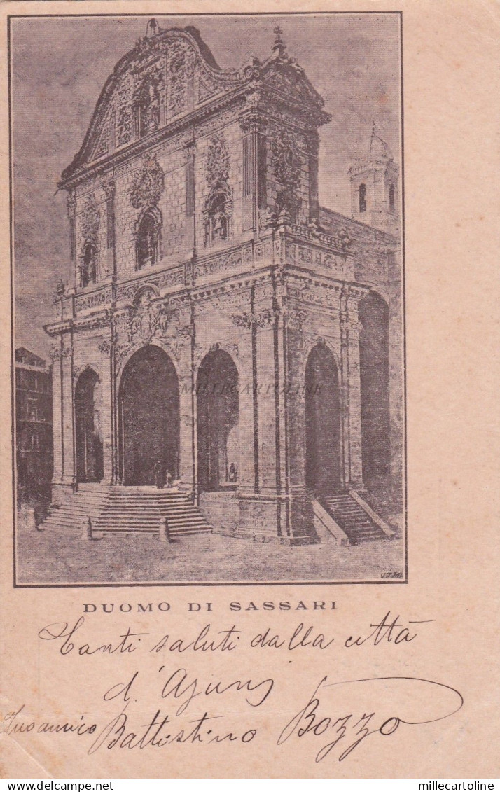 * SASSARI - Duomo 1900