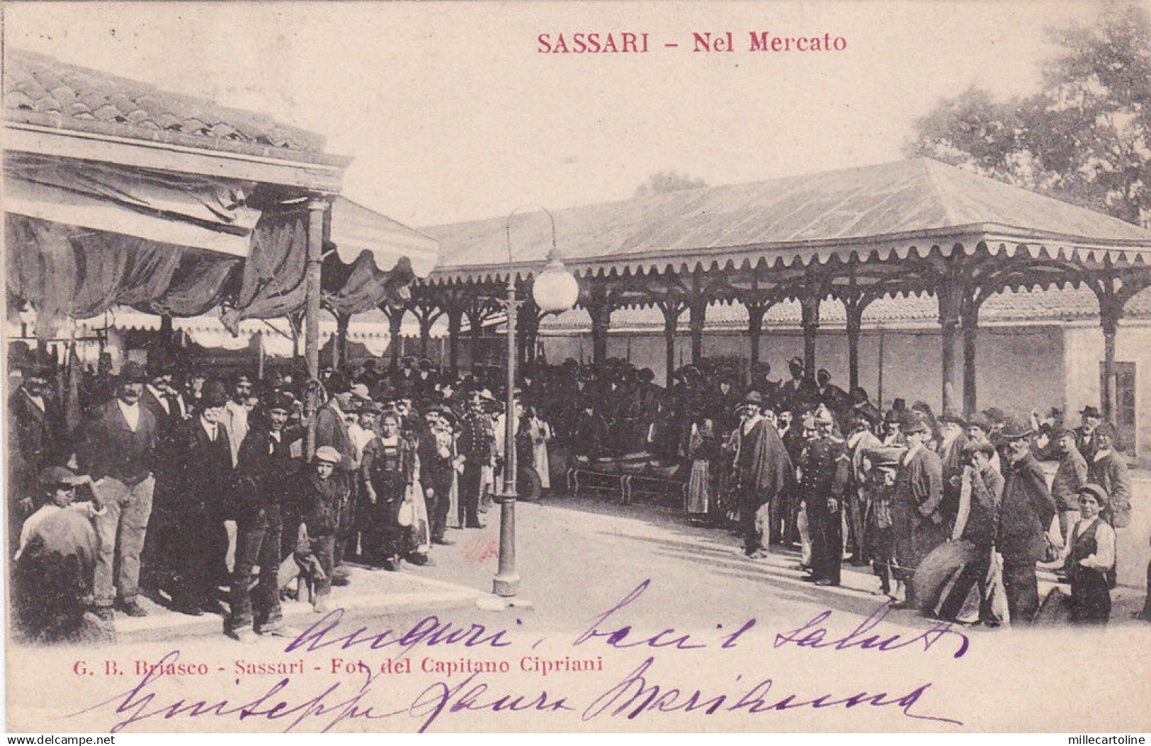 * SASSARI - Nel Mercato 1906