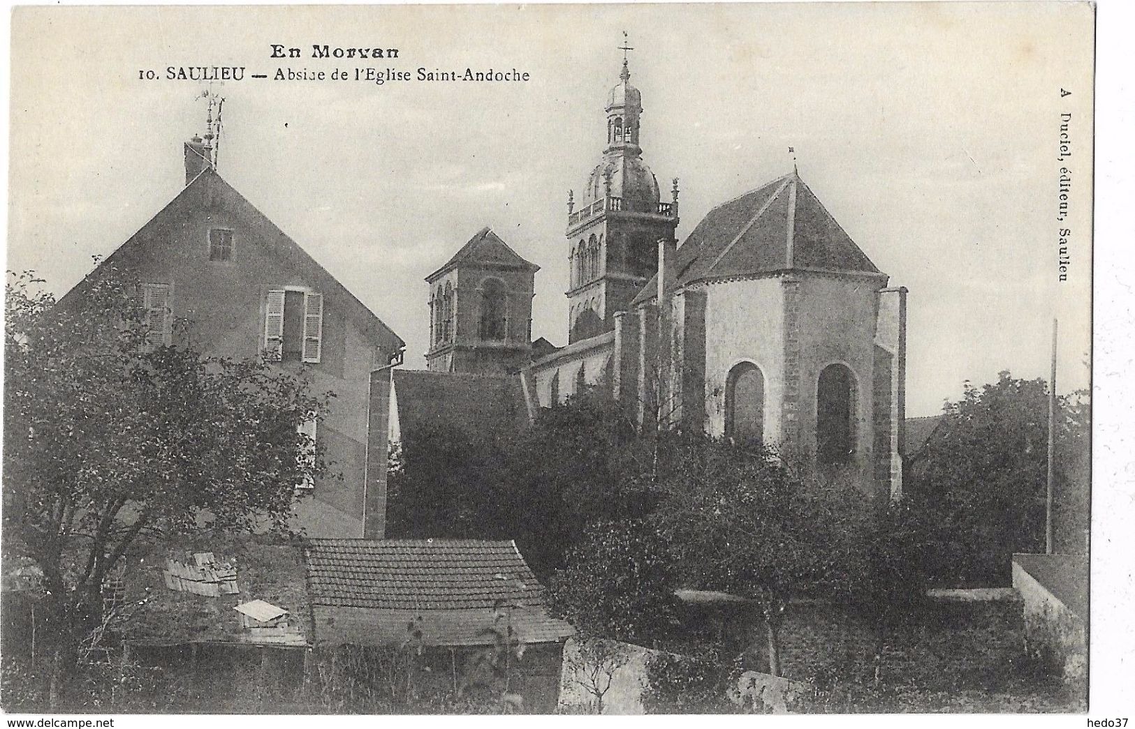 Saulieu - Abside de l'Eglise Saint-Andoche