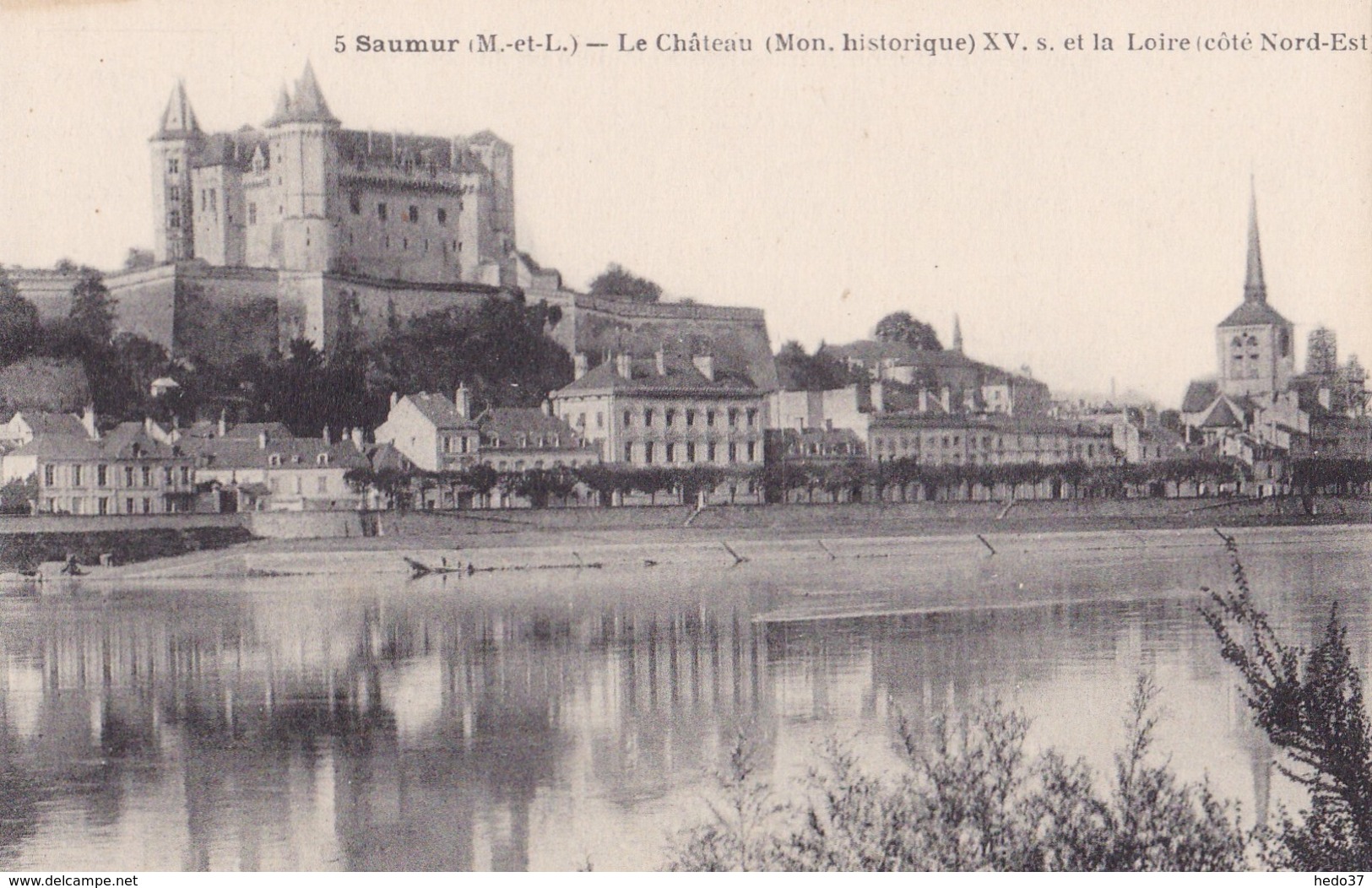 Saumur - Le Château et la Loire