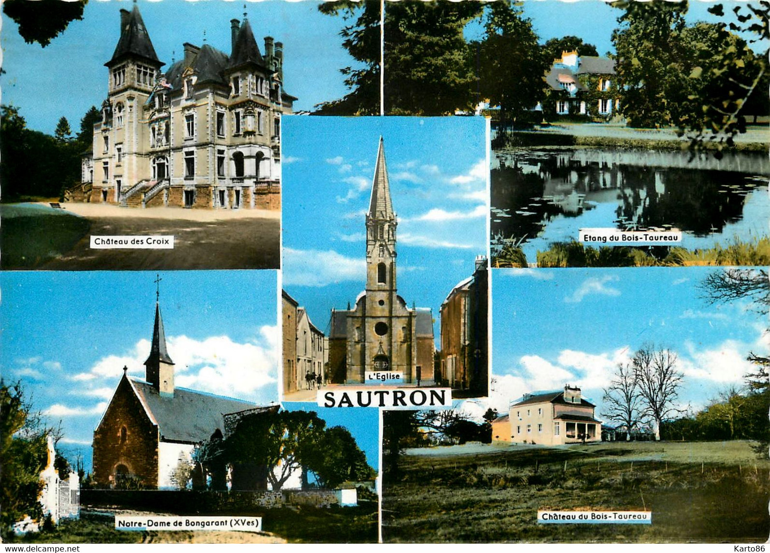 sautron * multivues de la commune