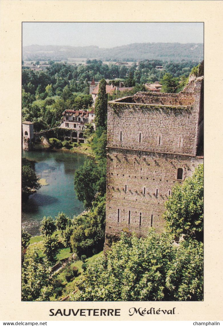 Sauveterre-de-Béarn - Sauveterre Médiéval - La Tour Monréal et le Pont de la Légende