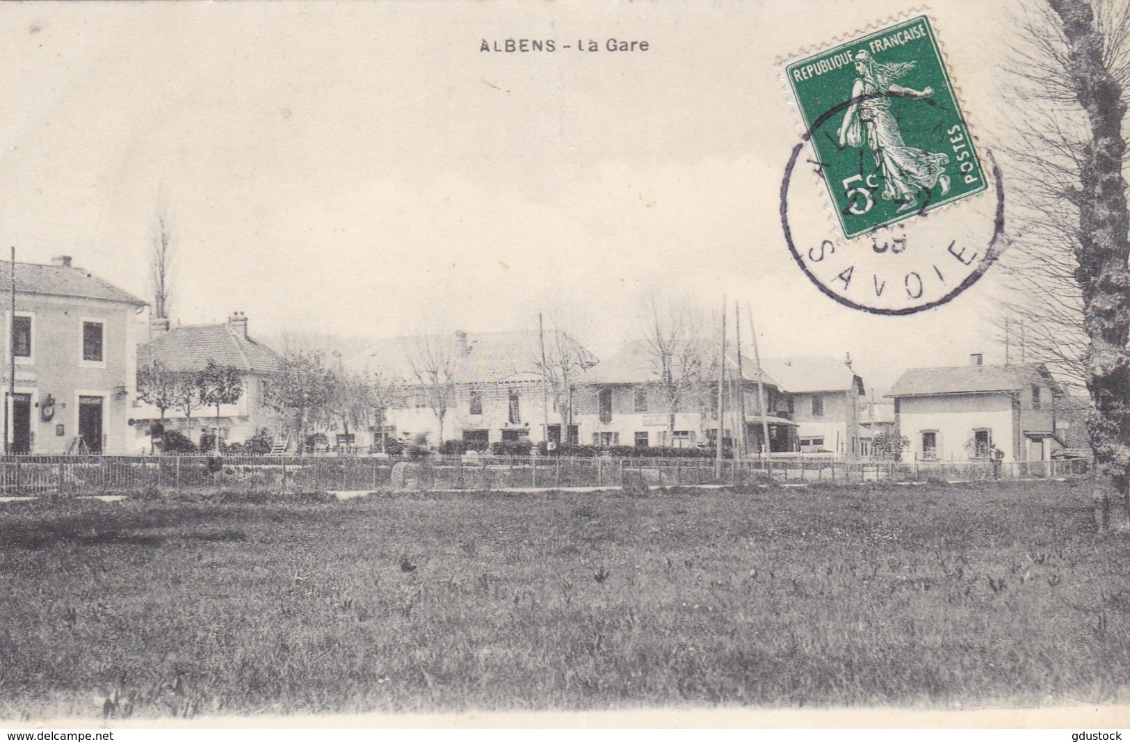 Savoie - Albens - la gare