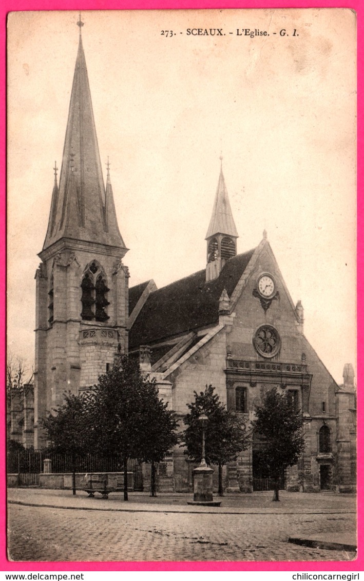 Sceaux - Eglise - G. I. - 1906 - Convoyeur