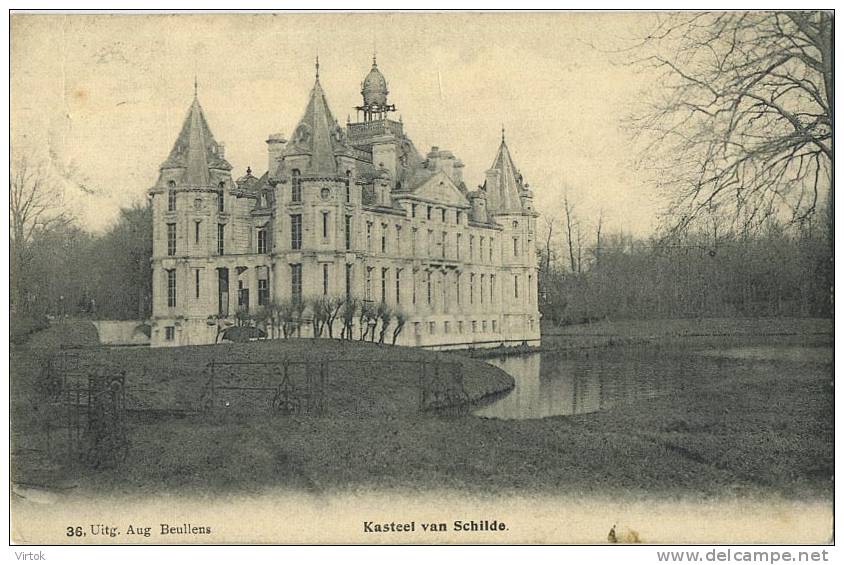 Schilde : Kasteel van Schilde    ( geschreven met  zegel  1 cent )