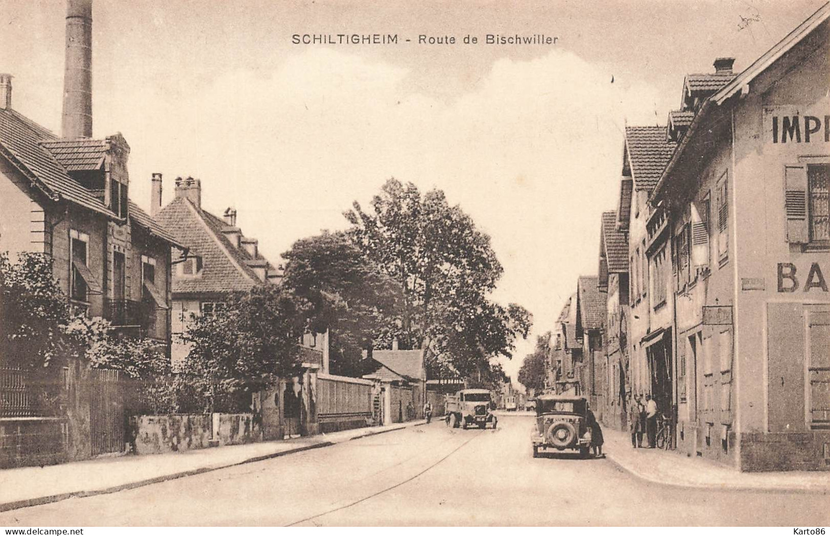 schiltigheim * route de bischwiller * imprimerie