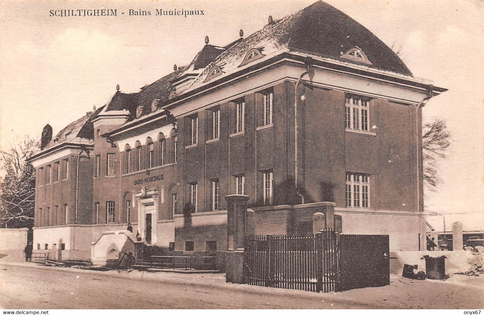 SCHILTIGHEIM-Strasbourg-67-Bas-Rhin-Bains Municipaux-BAD