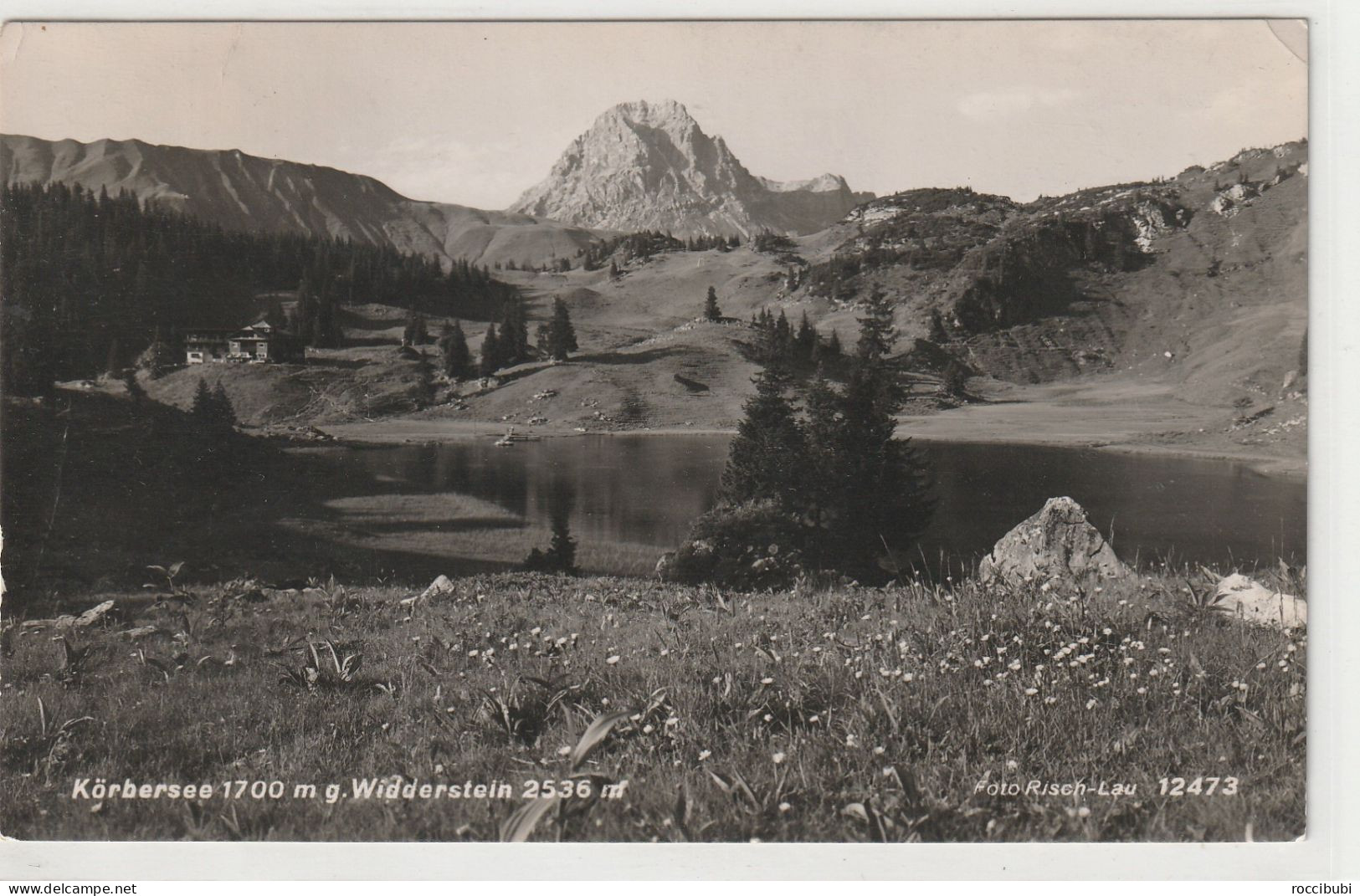 Schröcken, Körbersee m. Widderstein, Vorarlberg, Österreich