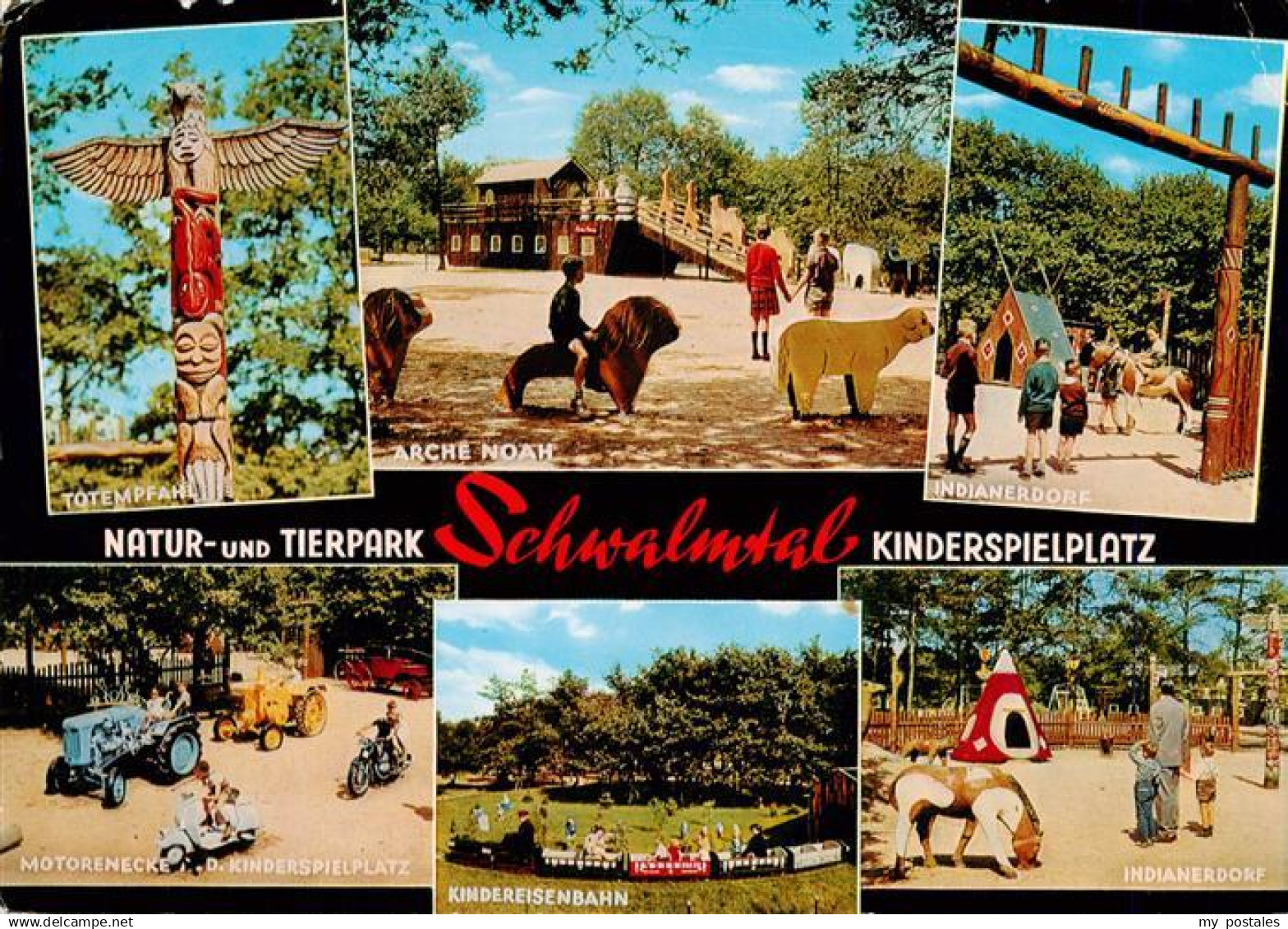 Schwalmtal Niederrhein Totempfahl Arche Noah Indianerdorf Motorenecke Kinderspie