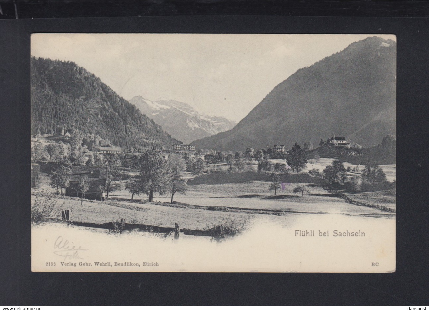 Schweiz AK Flühli bei Sachseln 1904