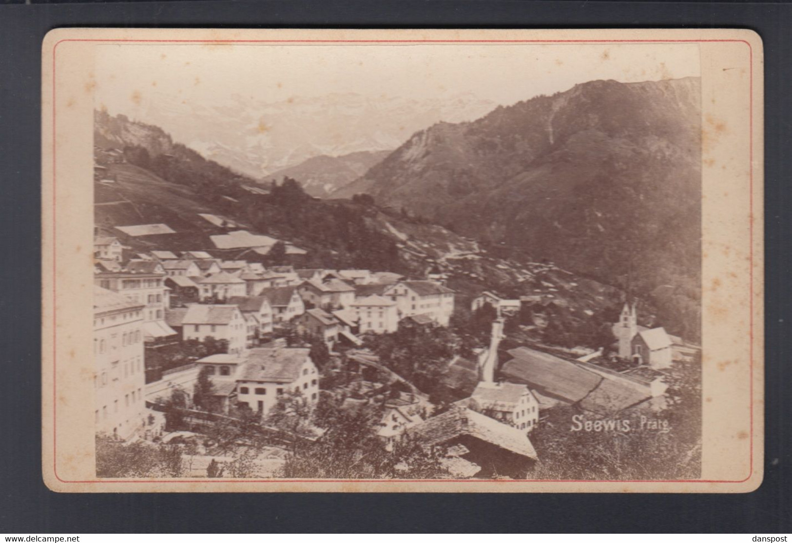 Schweiz Altes Photo Seewis im Prättigau