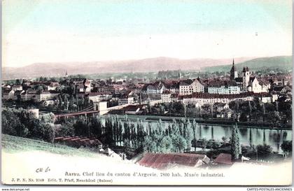 SUISSE - ARGOVIE - AARAU - vue générale