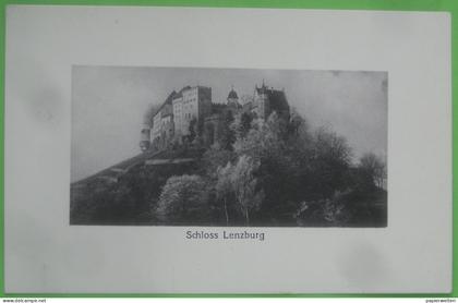 Lenzburg (AG)  - Künstlerkarte ? Schloss Lenzburg