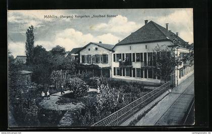 AK Möhlin /Aargau, Kurgarten Soolbad Sonne