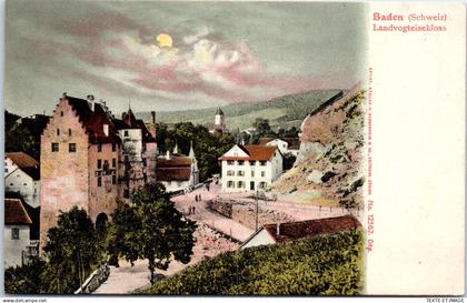 SUISSE - ARGOVIE - BADEN - Landvogteischloss