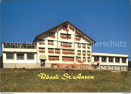 11871313 St Anton Oberegg Hotel Restaurant Roessli St. Anton