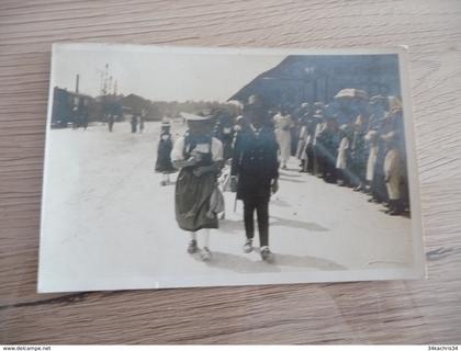 Carte photo Suisse Swizerlland Burgdorf Berthoud fête défilé manifestation TBE