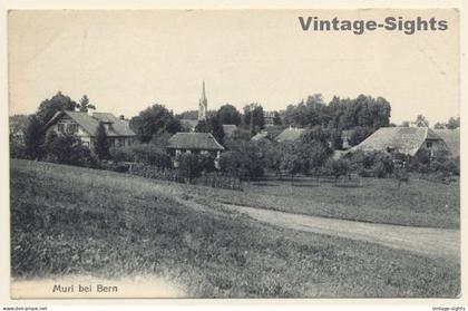 Muri bei Bern / Switzerland: Blick auf Ort (Vintage PC 1912)