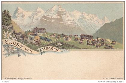 Suisse - Gruss von Mürren - Précurseur