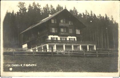 10551172 Riggisberg gestempelt Riggisberg Ferienheim Eidelzeg x 1926 Riggisberg