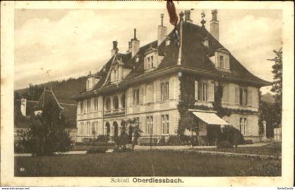 10580756 Oberdiessbach Oberdiessbach Schloss ungelaufen ca. 1920