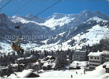 11715453 Adelboden Sesselbahn Adelboden Schwandfeldspitz Panorama Adelboden BE