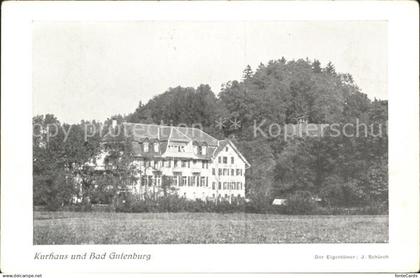 11756280 Gutenburg Aarwangen Kurhaus und Bad Gutenburg Gutenburg Aarwangen