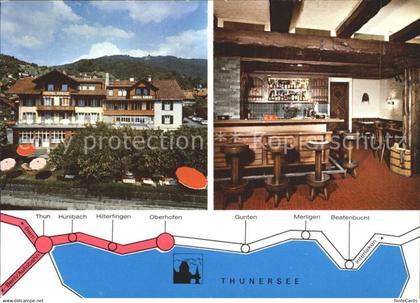 11890986 Oberhofen Thunersee Hotel Kreuz Bar Oberhofen am Thunersee