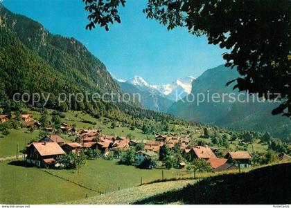 13247325 Gsteigwiler mit Moench und Jungfrau