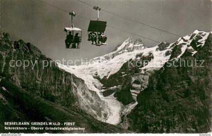 13753326 Grindelwald Sesselbahn Grindelwald-First Schreckhorn Oberer Grindelwald