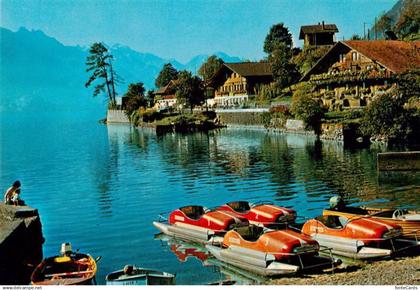 13950685 Ebligen Oberried Brienzersee BE Seepartie Bootsliegeplatz