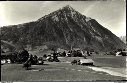 CPA Aeschi bei Spiez Kanton Bern, Niesen, Panorama