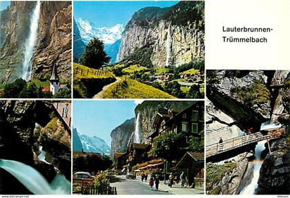 Suisse - BE Berne - Lauterbrunnen Trummelbach - Multivues - CPM - Carte Neuve - Voir Scans Recto-Verso