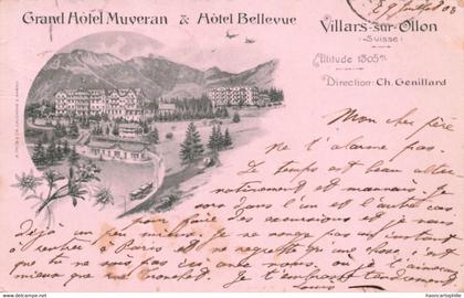 Villars  sur Ollon  grand hotel Muveran