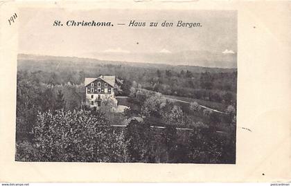 Schweiz - ST. CHRISCHONA (BS) Haus zu den Bergen - Verlag H. Speiser