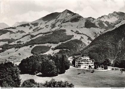 SUISSE - Albeuve - Aux Sciernes - Le Rosaire et chaîne des Vanils - Carte postale