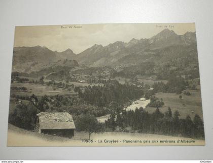 Suisse. La Gruyère, panorama pris aux environs d'Albeuve (8379)